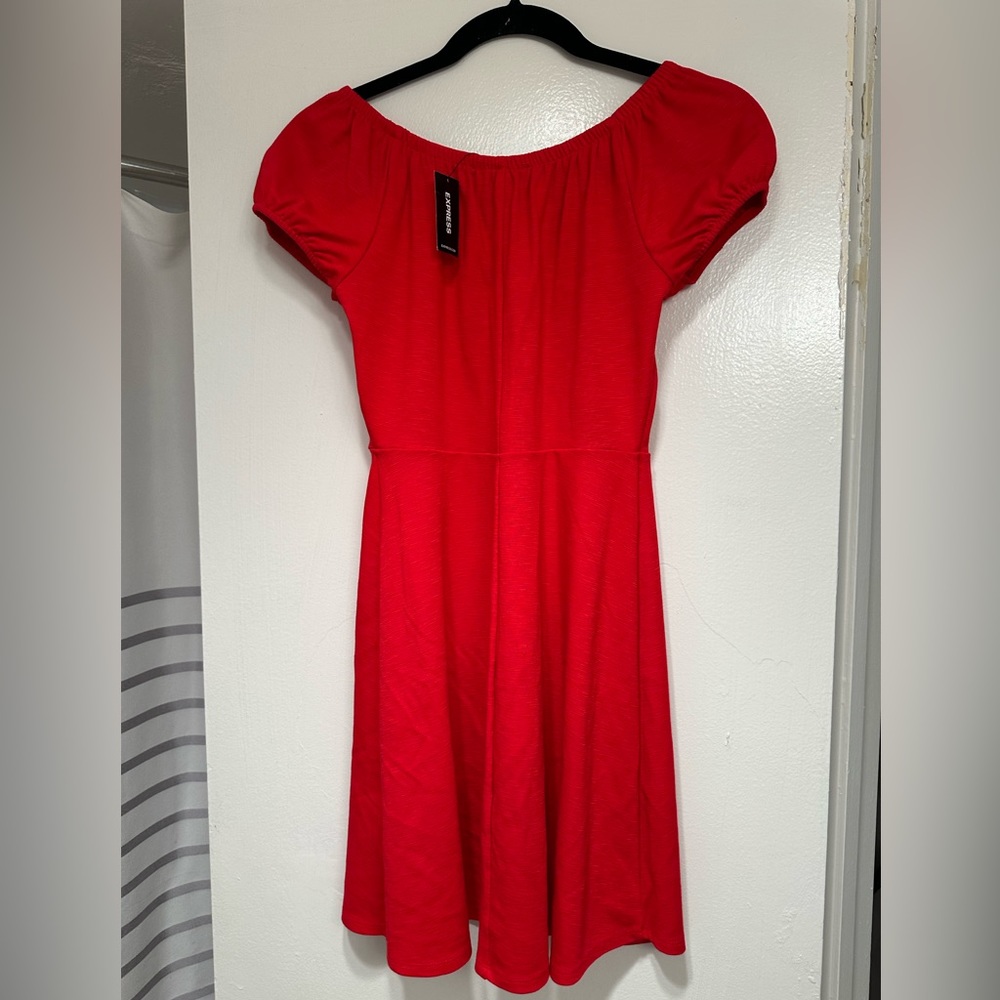 Red dress